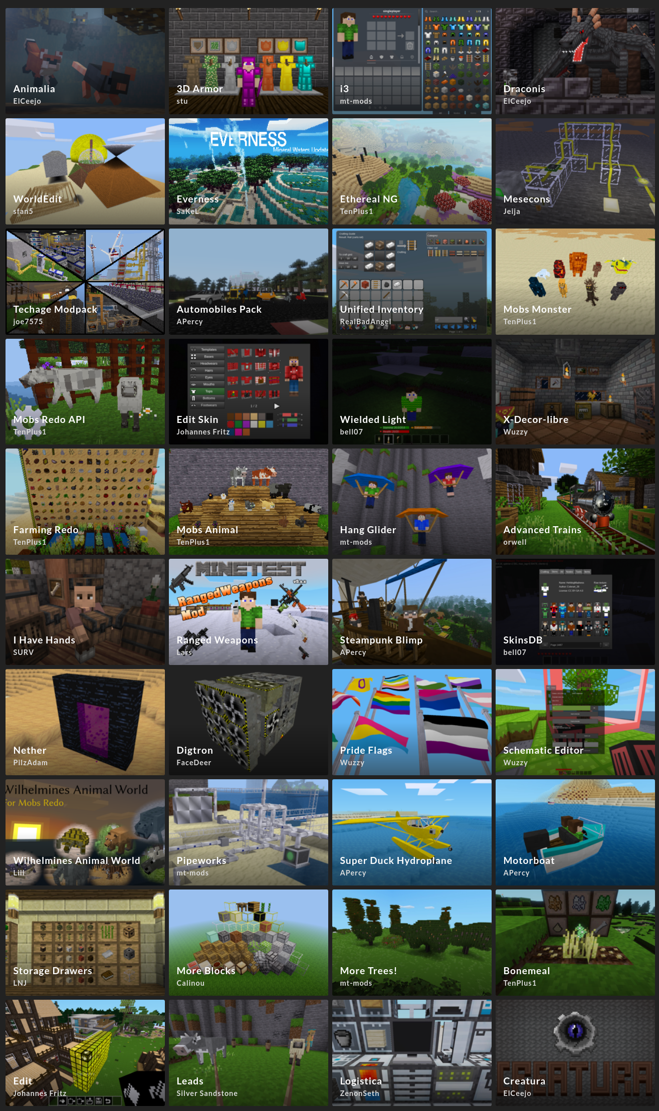 Browse more mods on ContentDB